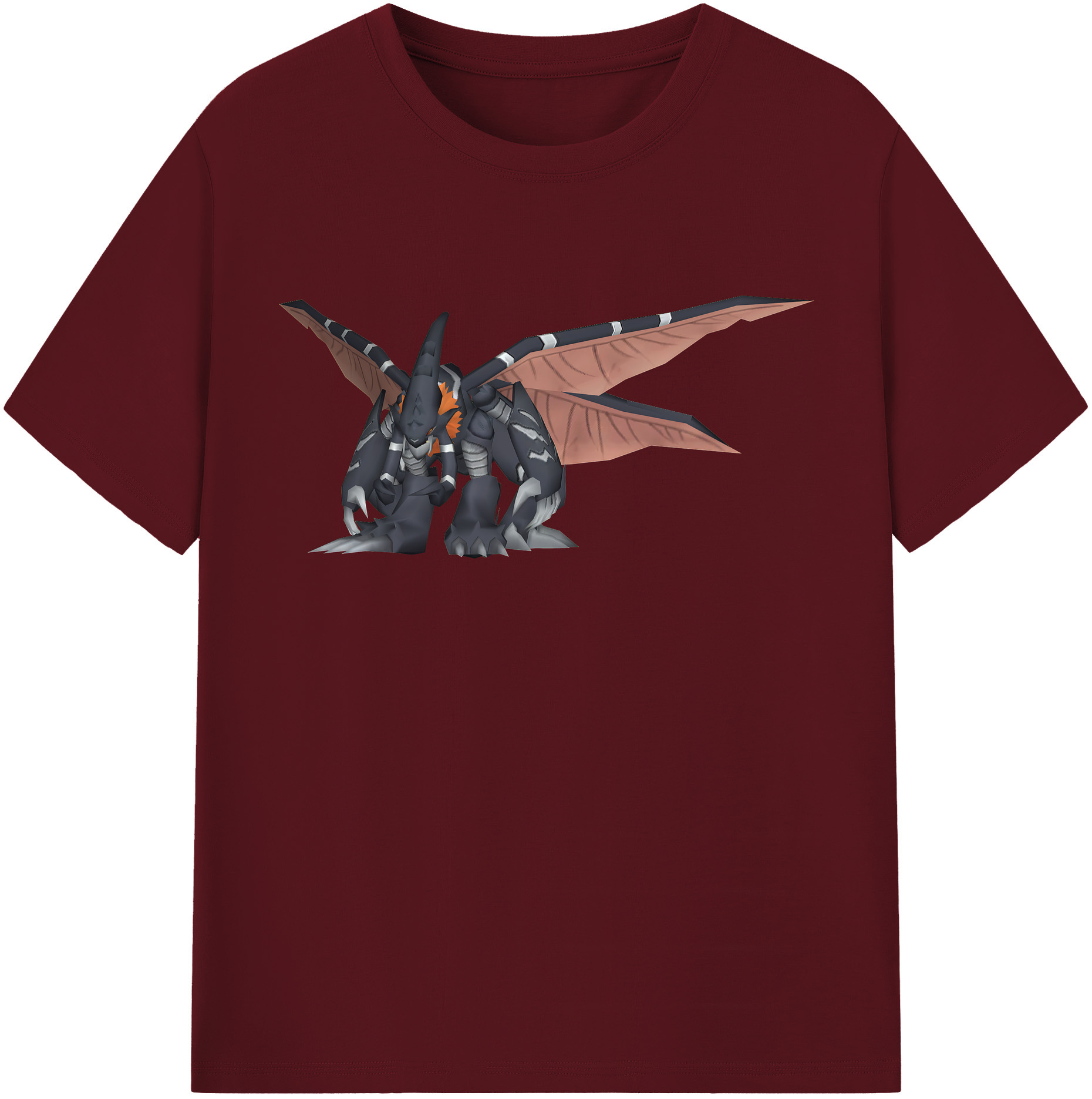（画像用） Digimon デジタルモンスター/デジモン 綿100％半袖Tシャツ（フロントプリント）